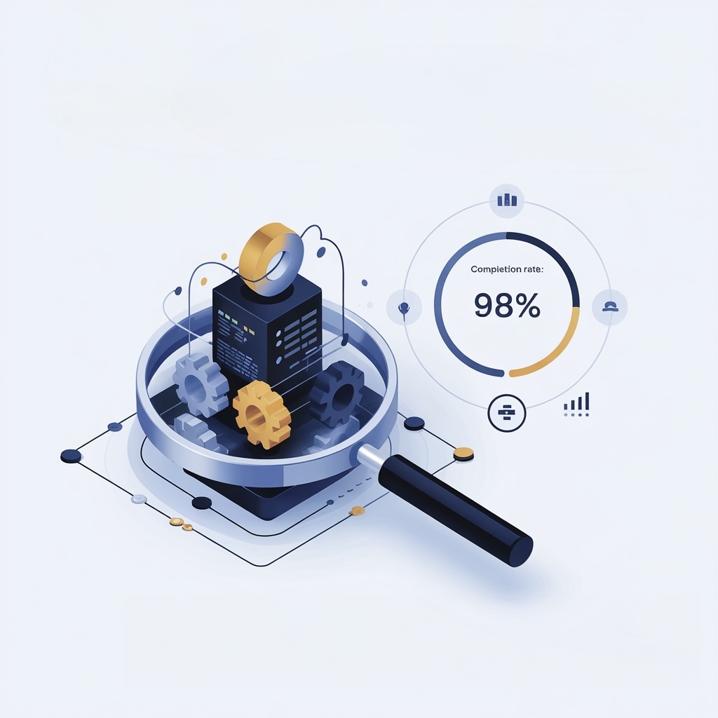 Illustration du service Audit et Diagnostic - Analyse approfondie des processus